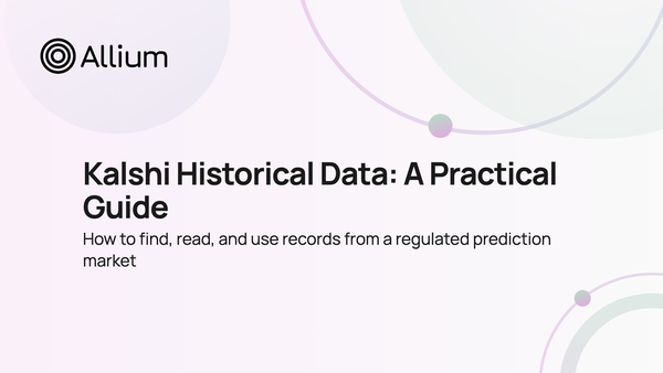 Kalshi Historical Data: A Practical Guide