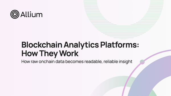 Blockchain Analytics Platforms: How They Work