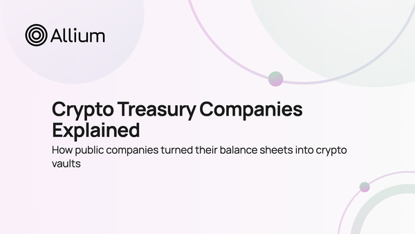 Crypto Treasury Companies Explained