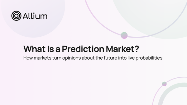 What Is a Prediction Market?
