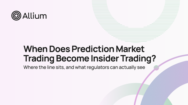 When Does Prediction Market Trading Become Insider Trading?