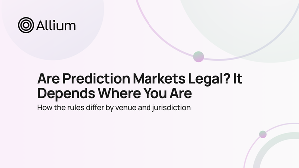 Are Prediction Markets Legal? It Depends Where You Are