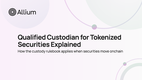 Qualified Custodian for Tokenized Securities Explained