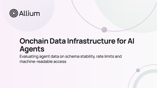 Onchain Data Infrastructure for AI Agents