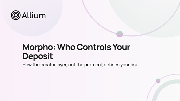 Morpho: Who Controls Your Deposit