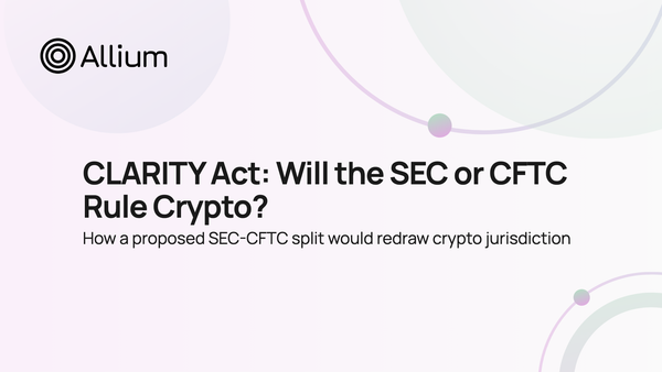 CLARITY Act: Will the SEC or CFTC Rule Crypto?
