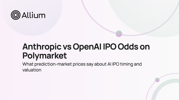 Anthropic vs OpenAI IPO Odds on Polymarket