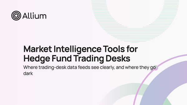 Market Intelligence Tools for Hedge Fund Trading Desks