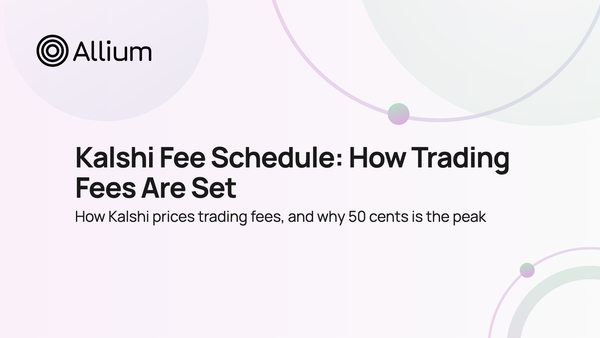 Kalshi Fee Schedule: How Trading Fees Are Set