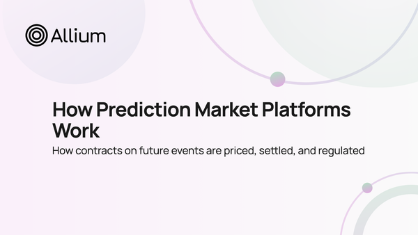 How Prediction Market Platforms Work