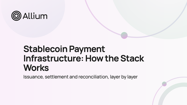 Stablecoin Payment Infrastructure: How the Stack Works