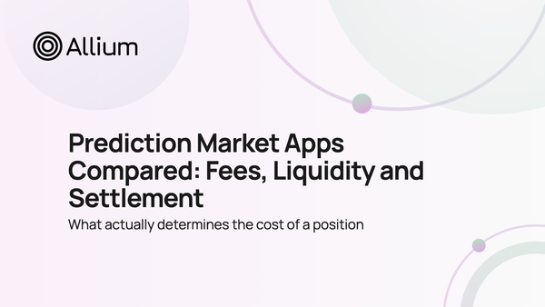 Prediction Market Apps Compared: Fees, Liquidity and Settlement