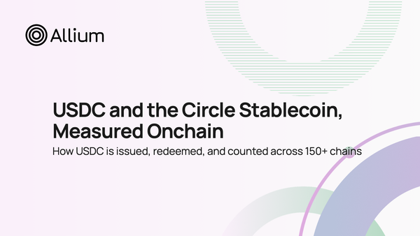 USDC and the Circle Stablecoin, Measured Onchain