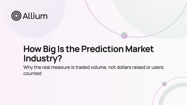 How Big Is the Prediction Market Industry?