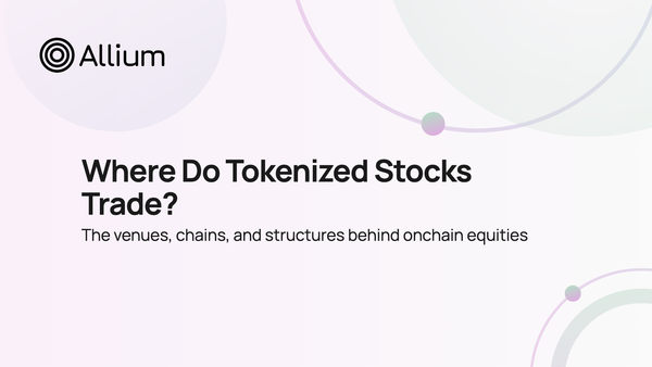 Where Do Tokenized Stocks Trade?