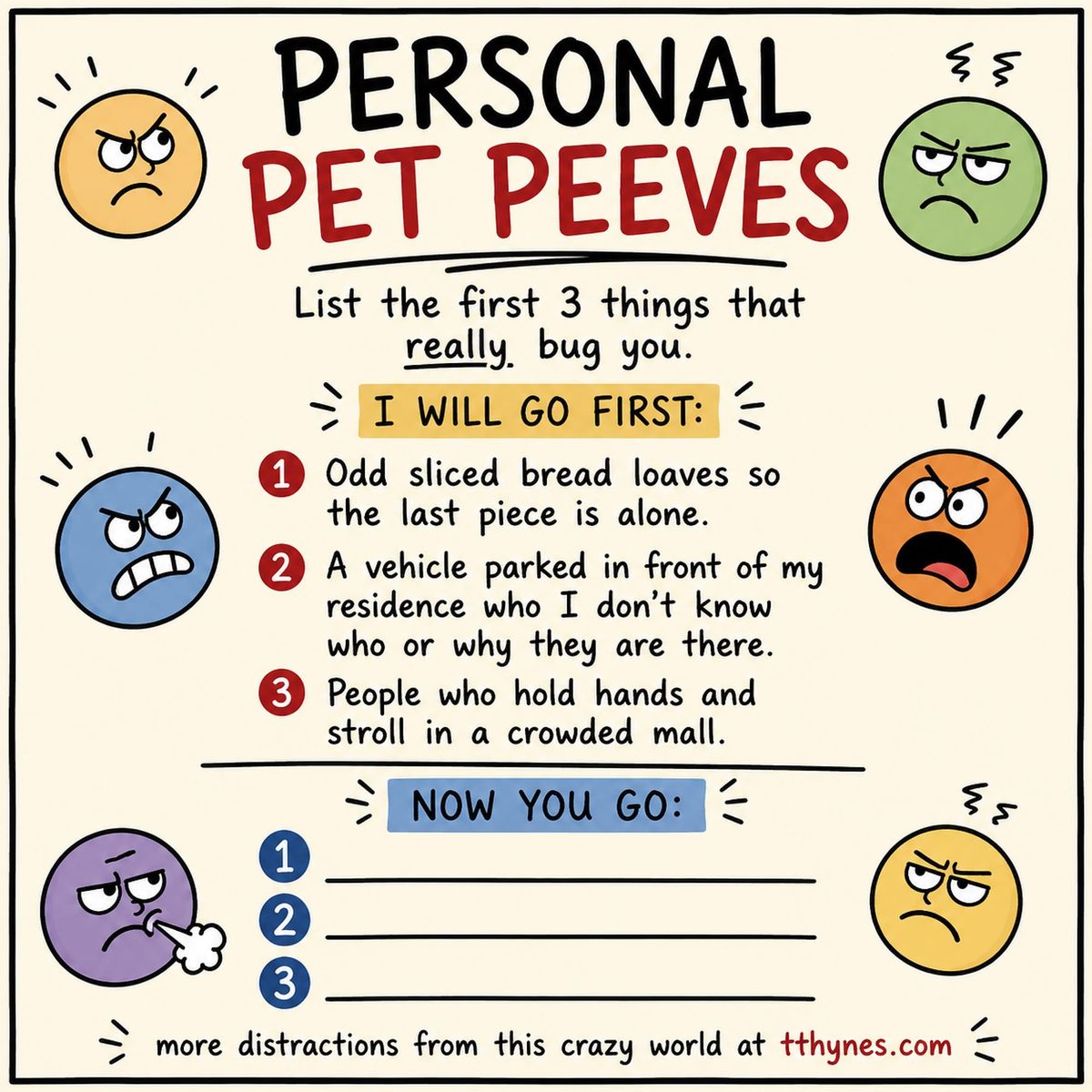 Personal Pet Peeves