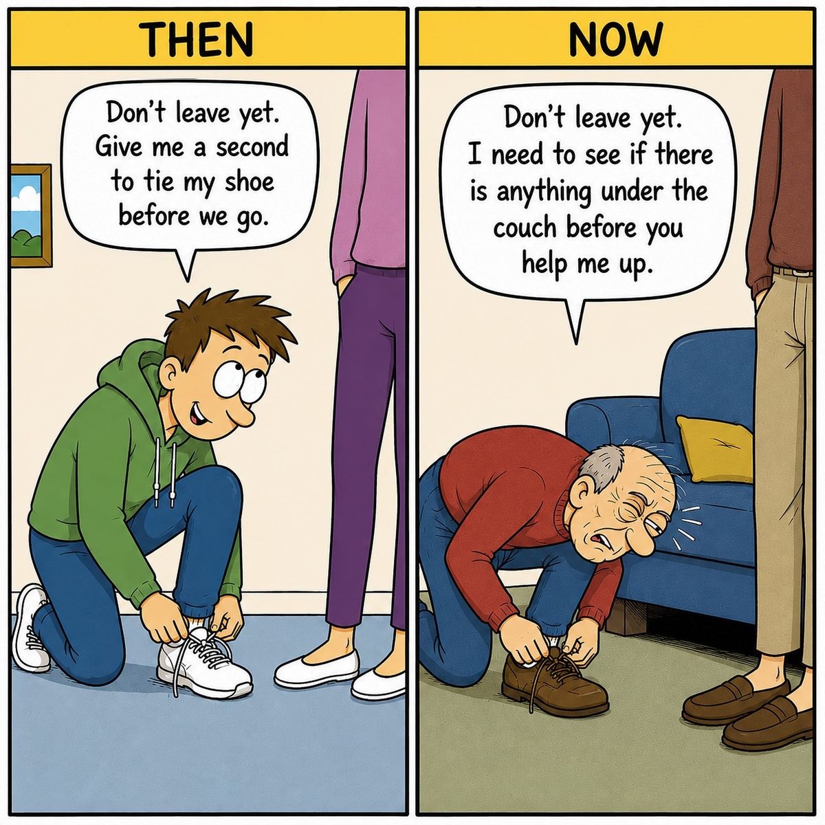Tying My Shoe