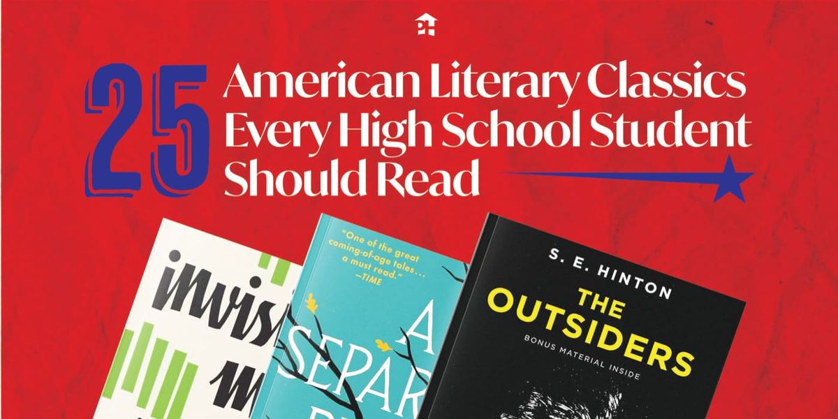 25 American Literary Classics Every High School Student Should Read
