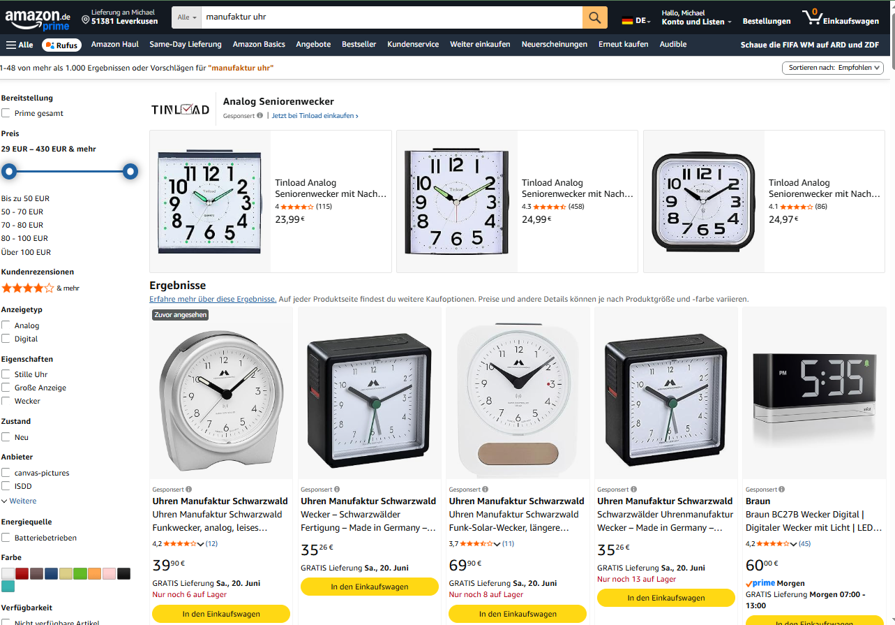 Amazon Titel Name Anpassung