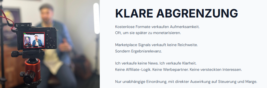 About Marketplace Signals