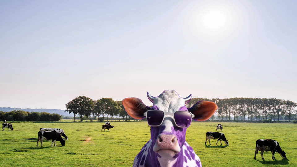 Is That A Purple Cow??