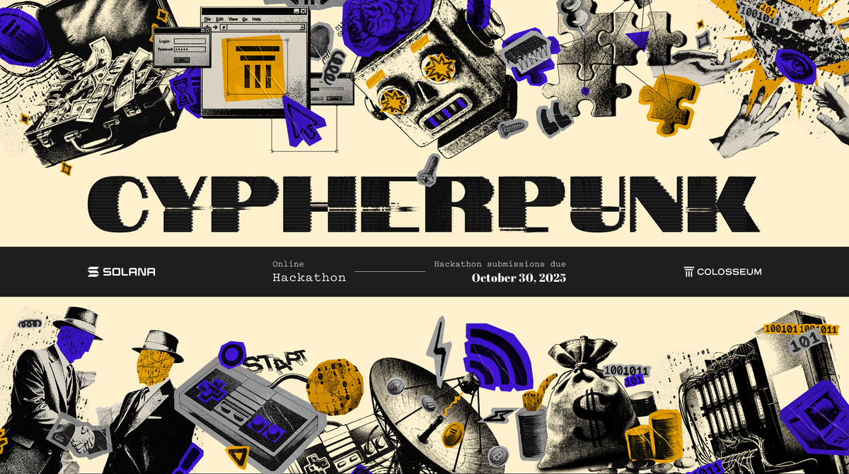 Announcing the Solana Cypherpunk Hackathon
