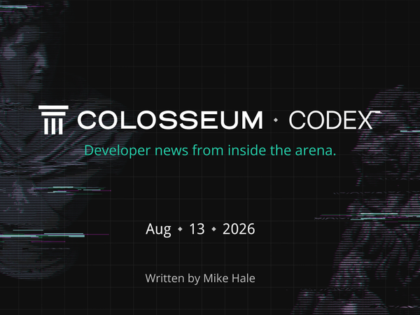 Colosseum Codex: Umbra v2, Stake Pools Research, Tokens Open Sourced