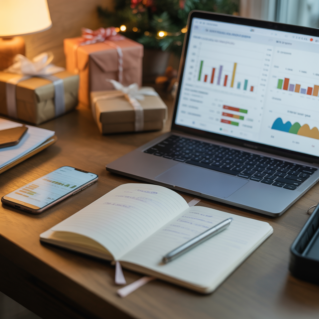 how to track holiday spending