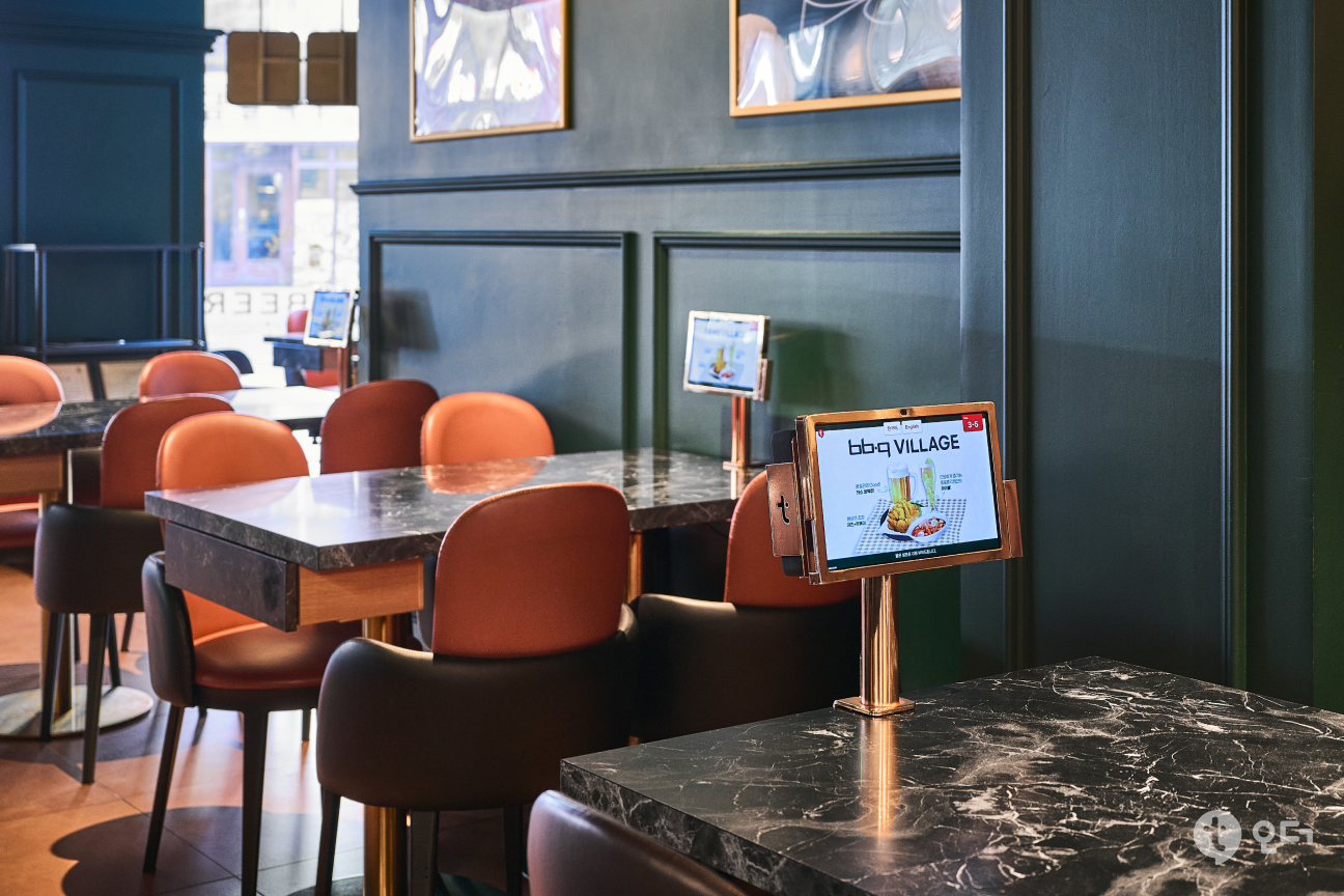 티오더 매장 가이드 설치 사례 BBQ 빌리지 3