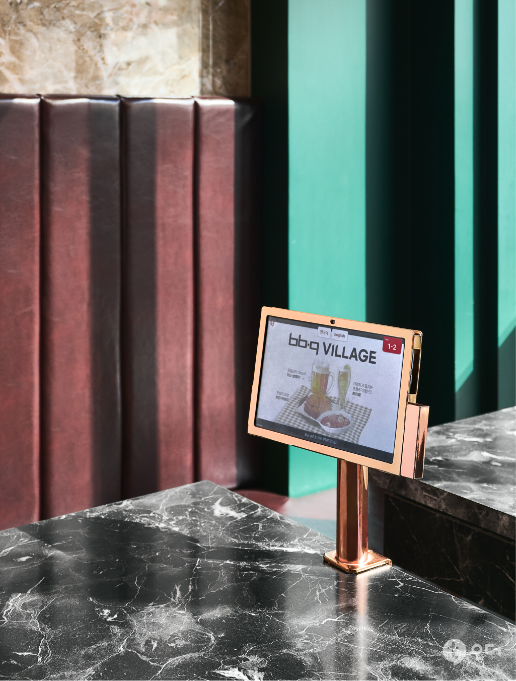 티오더 매장 가이드 설치 사례 BBQ 빌리지 4