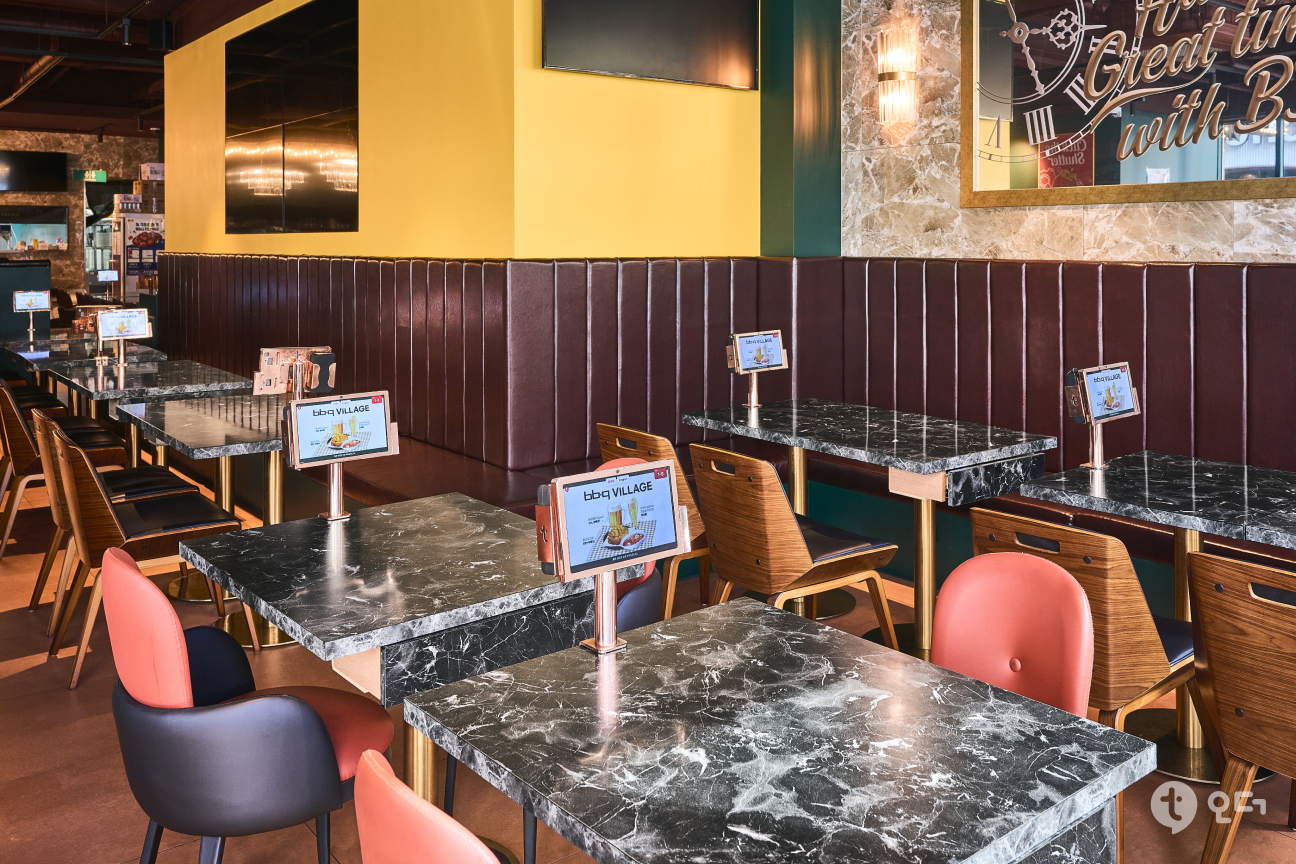 티오더 매장 가이드 설치 사례 BBQ 빌리지 6