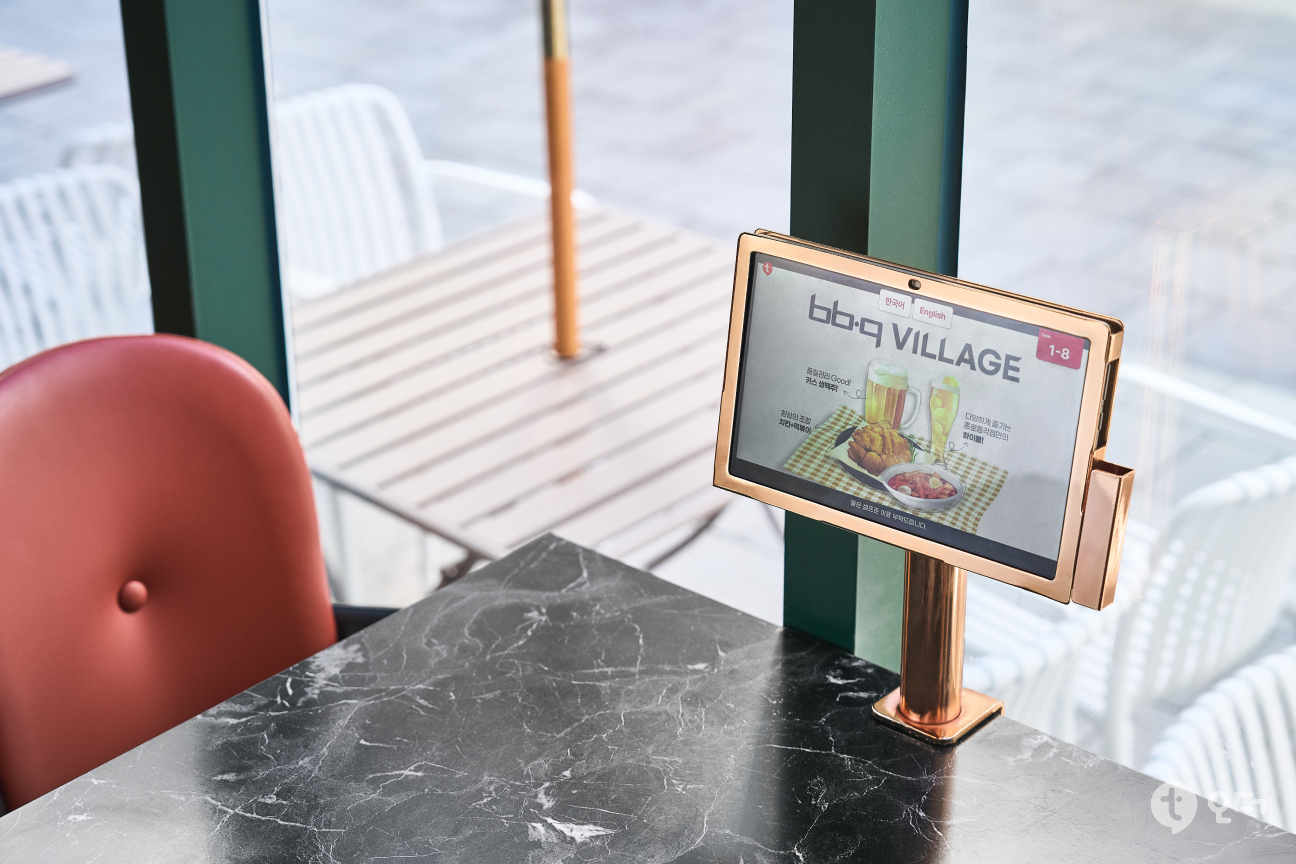티오더 매장 가이드 설치 사례 BBQ 빌리지 7