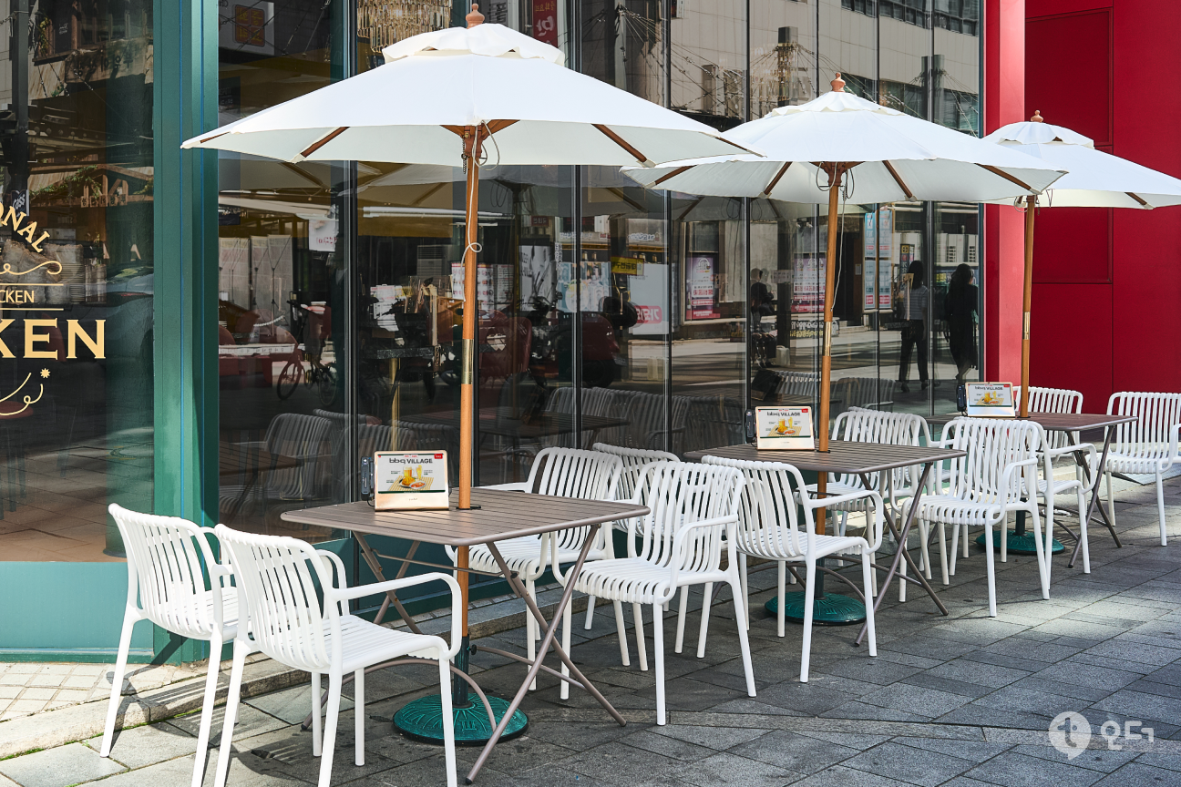 티오더 매장 가이드 설치 사례 BBQ 빌리지 8