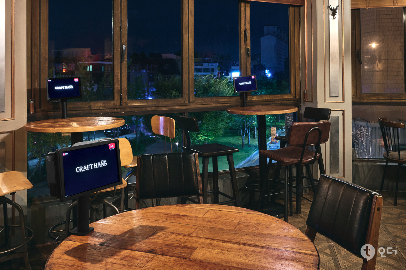 티오더 매장 가이드 설치 사례 크래프트한스 7