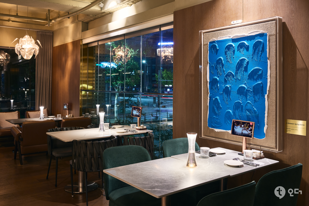 티오더 매장 가이드 설치 사례 포레스트 청담 5