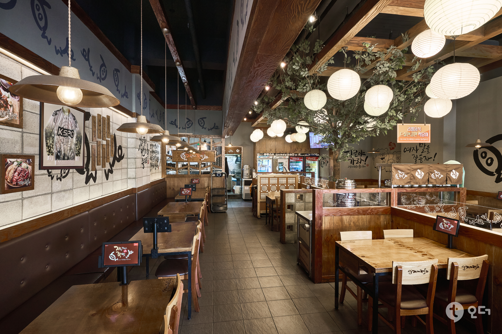 티오더 매장 가이드 설치 사례 가장 맛있는 족발 8