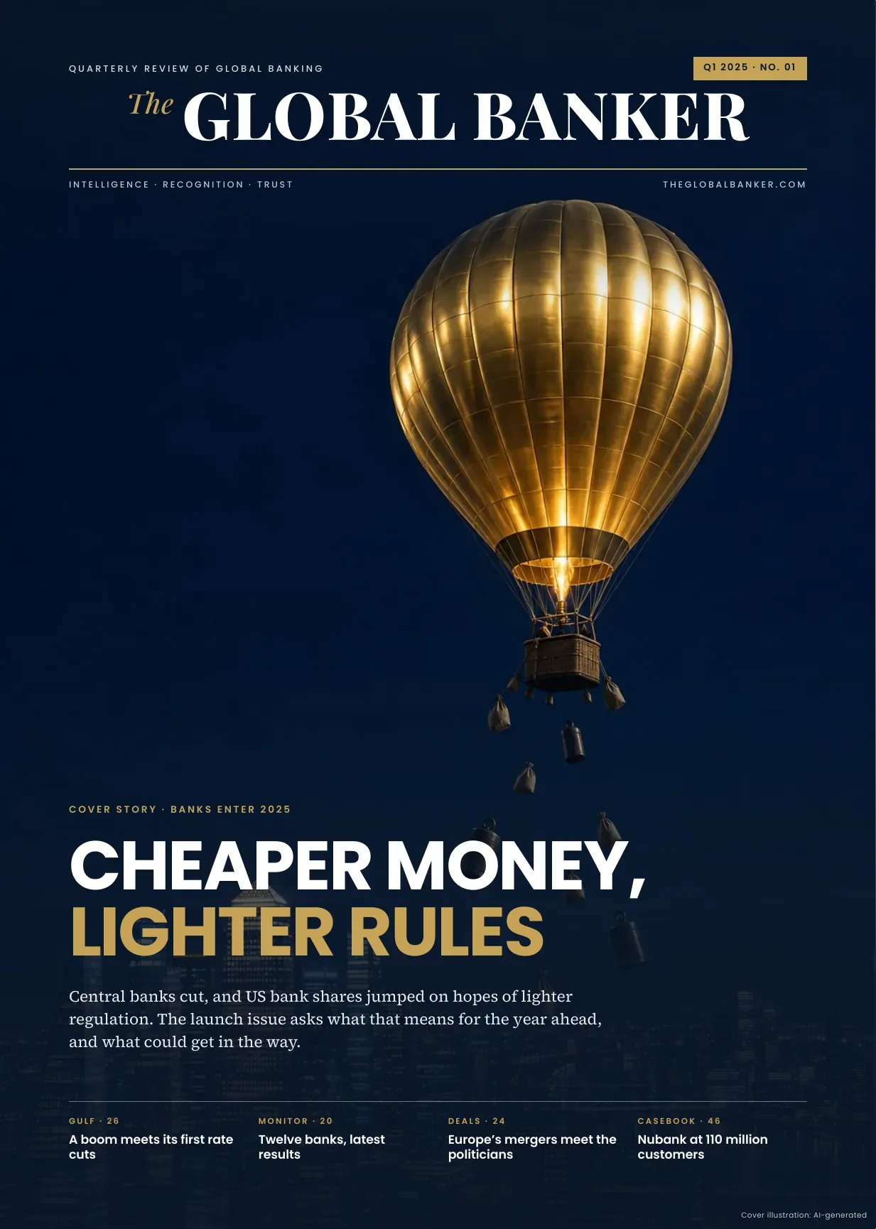 TGB Magazine Q1 2025, Issue 01, page 1: Cover