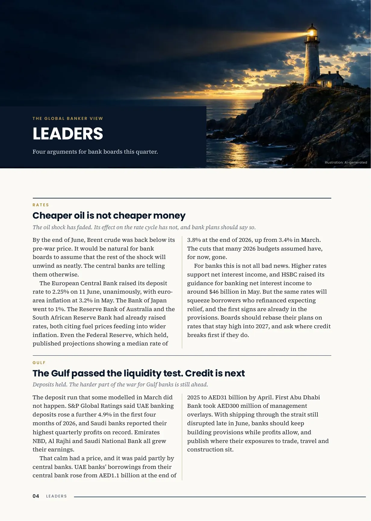 TGB Magazine Q3 2026, Issue 07, page 4: Leaders