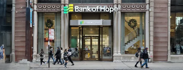 Bank of Hope completed SMBC MANUBANK commercial unit acquisition in California
