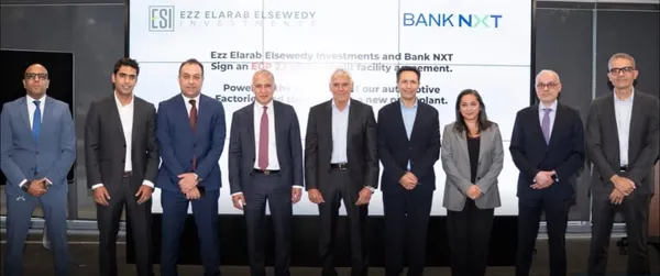 Bank NXT signed EGP2.1 billion facility for Egypt automotive expansion