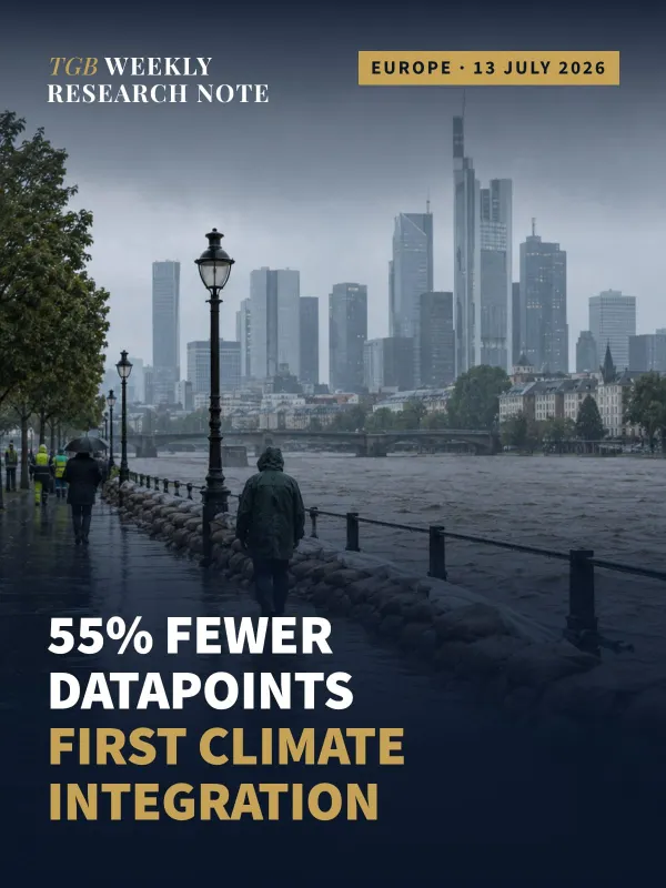 EBA's 2027 stress test: 55% fewer datapoints, first climate integration — and what it means for global banks