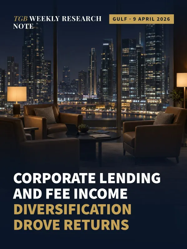Major Gulf banks' full-year 2025 profits rose as corporate lending and fee income diversification drove returns
