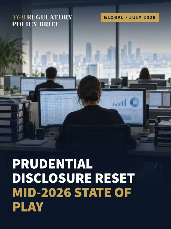 Prudential Disclosure Reset: EBA Pillar 3 ESG and Shadow-Banking Overhaul, ECB Data Discipline, and Cross-Jurisdictional Parallels — Mid-2026 State of Play
