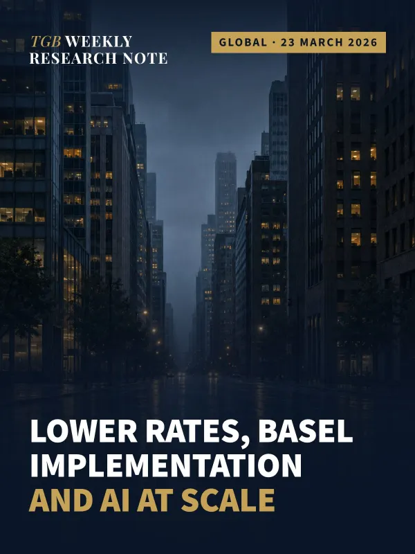 The 2026 banking year ahead: lower rates, Basel implementation and AI at scale define the key strategic themes