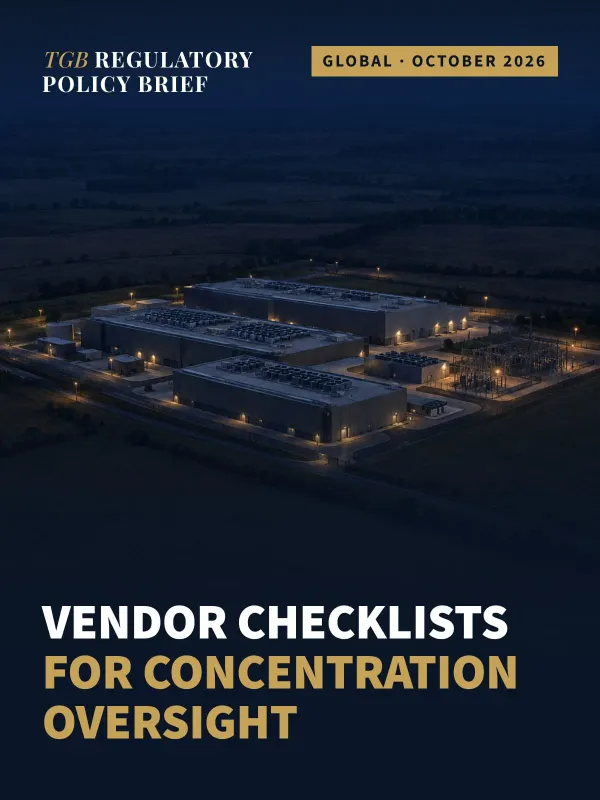 Third-party risk reset: regulators trade vendor checklists for concentration oversight