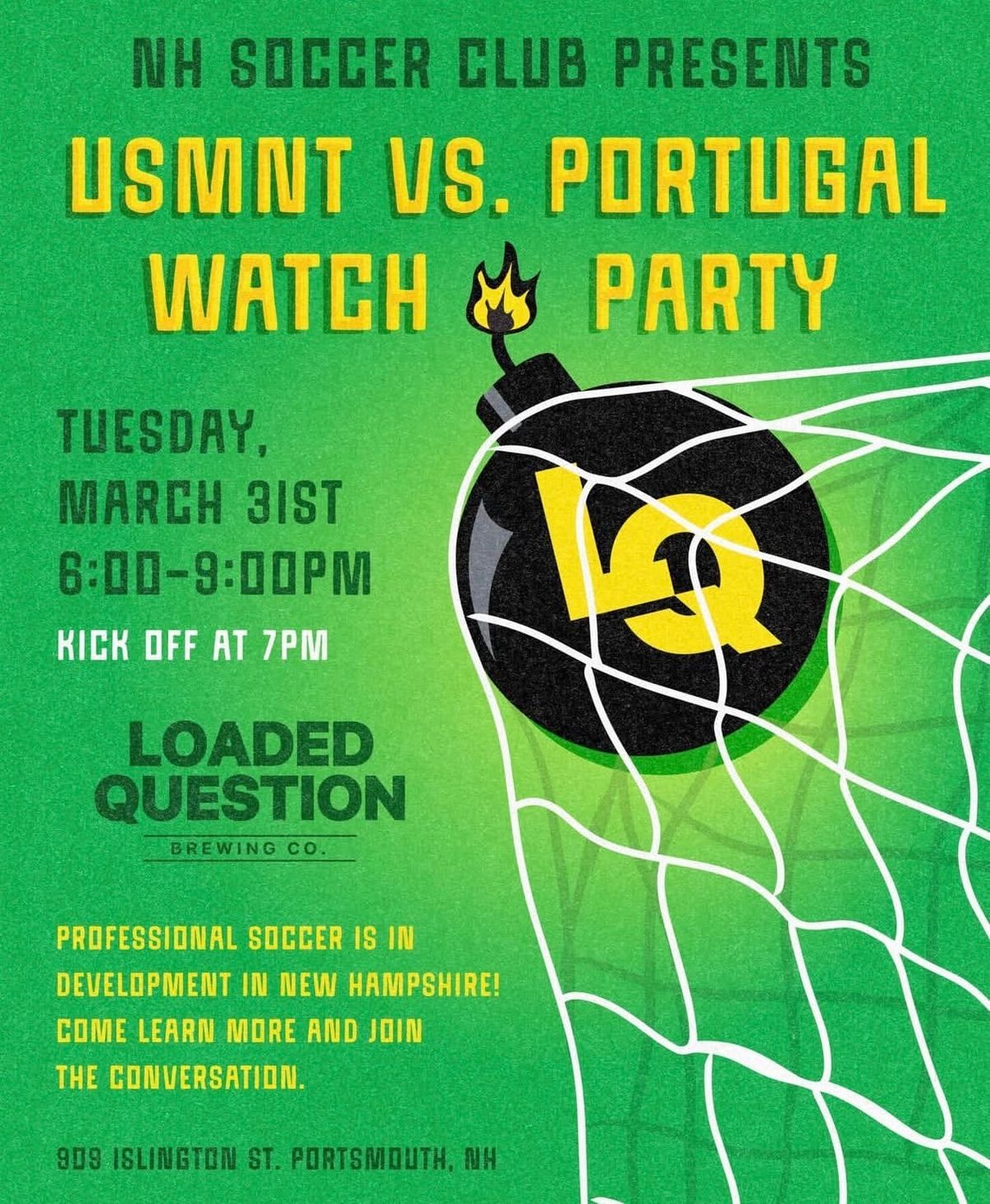 Group Looking To Bring Pro Soccer To New Hampshire Hosting Watch Party In Portsmouth Post feature image