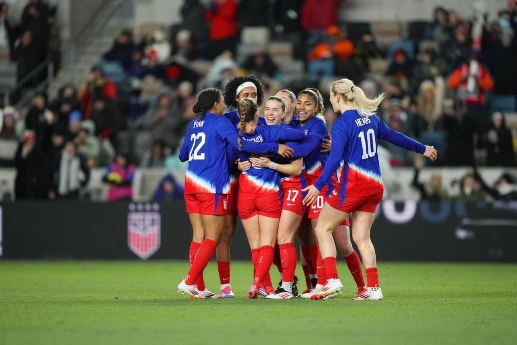 USWNT Opens Up 2025 SheBelieves Cup With 2-0 Win Over Colombia Post feature image