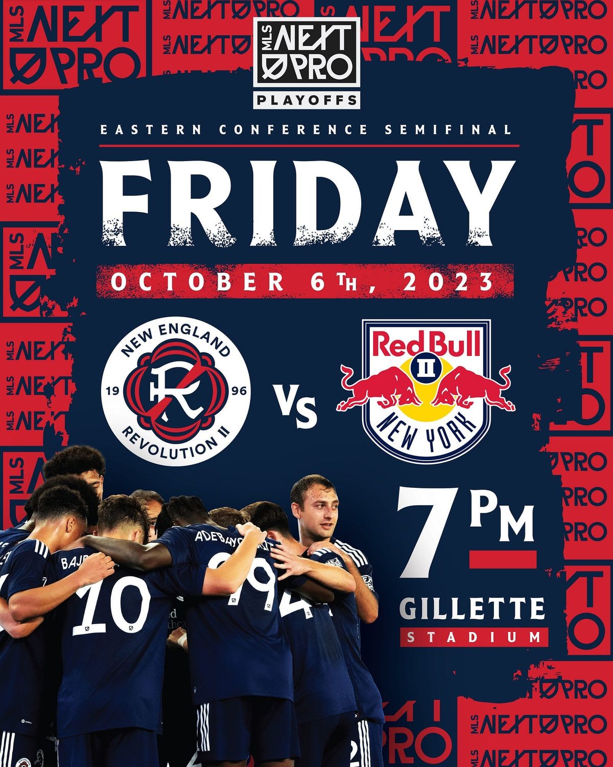 Revolution II to Host New York Red Bulls II in MLS NEXT Pro Eastern Conference Semifinal Post feature image