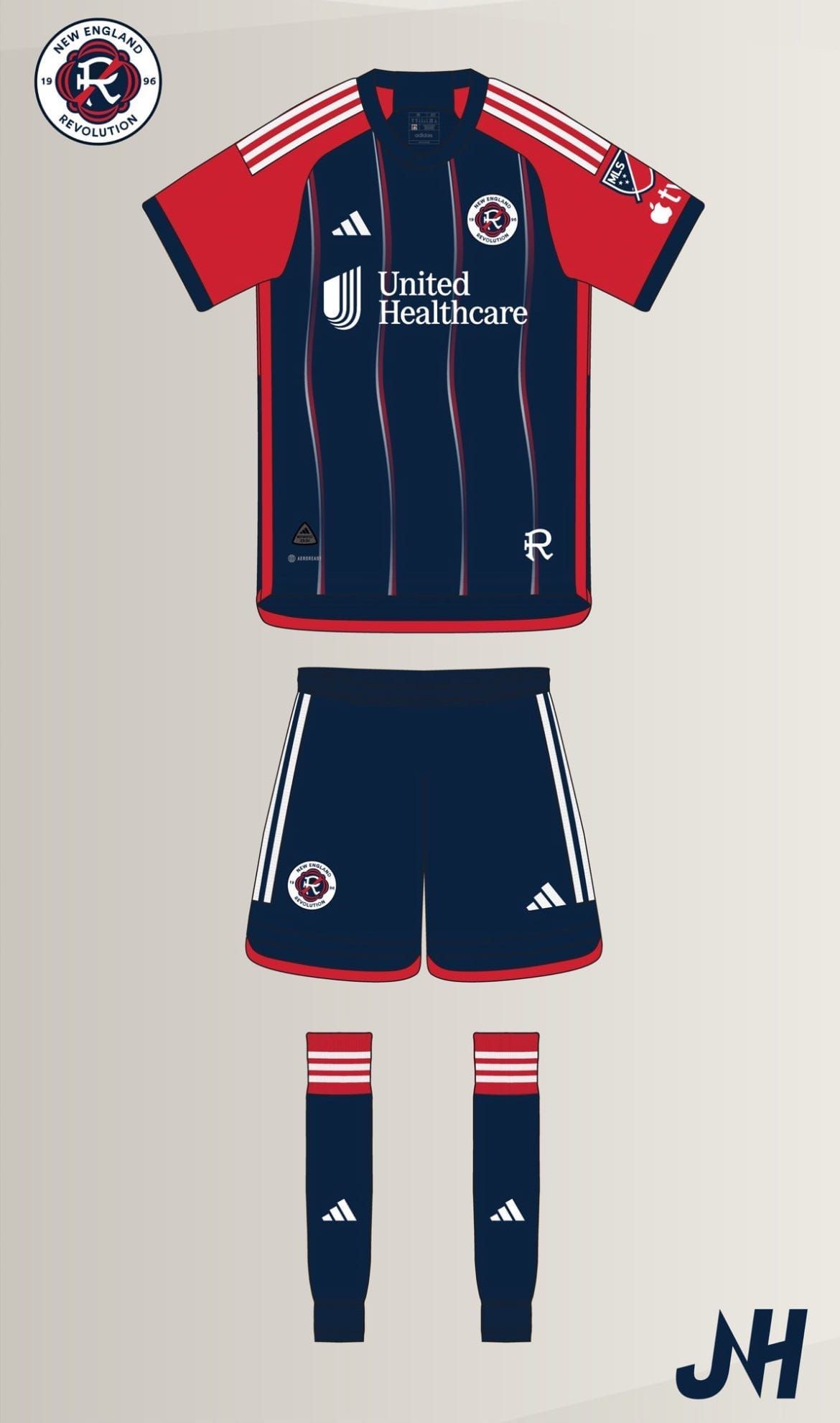 TBM Roundtable: Grading Leaked 2024 New England Revolution Primary Kit Post feature image