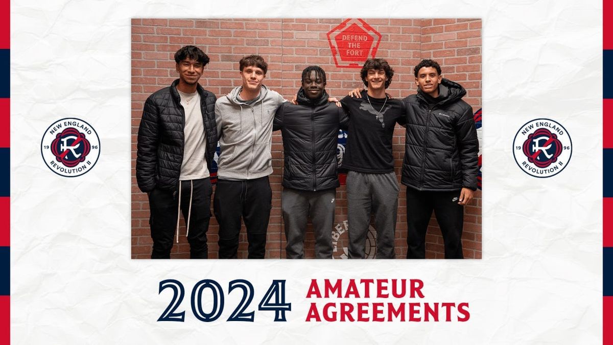 Revolution II Ink Six Academy Prospects to Amateur Agreements Post feature image